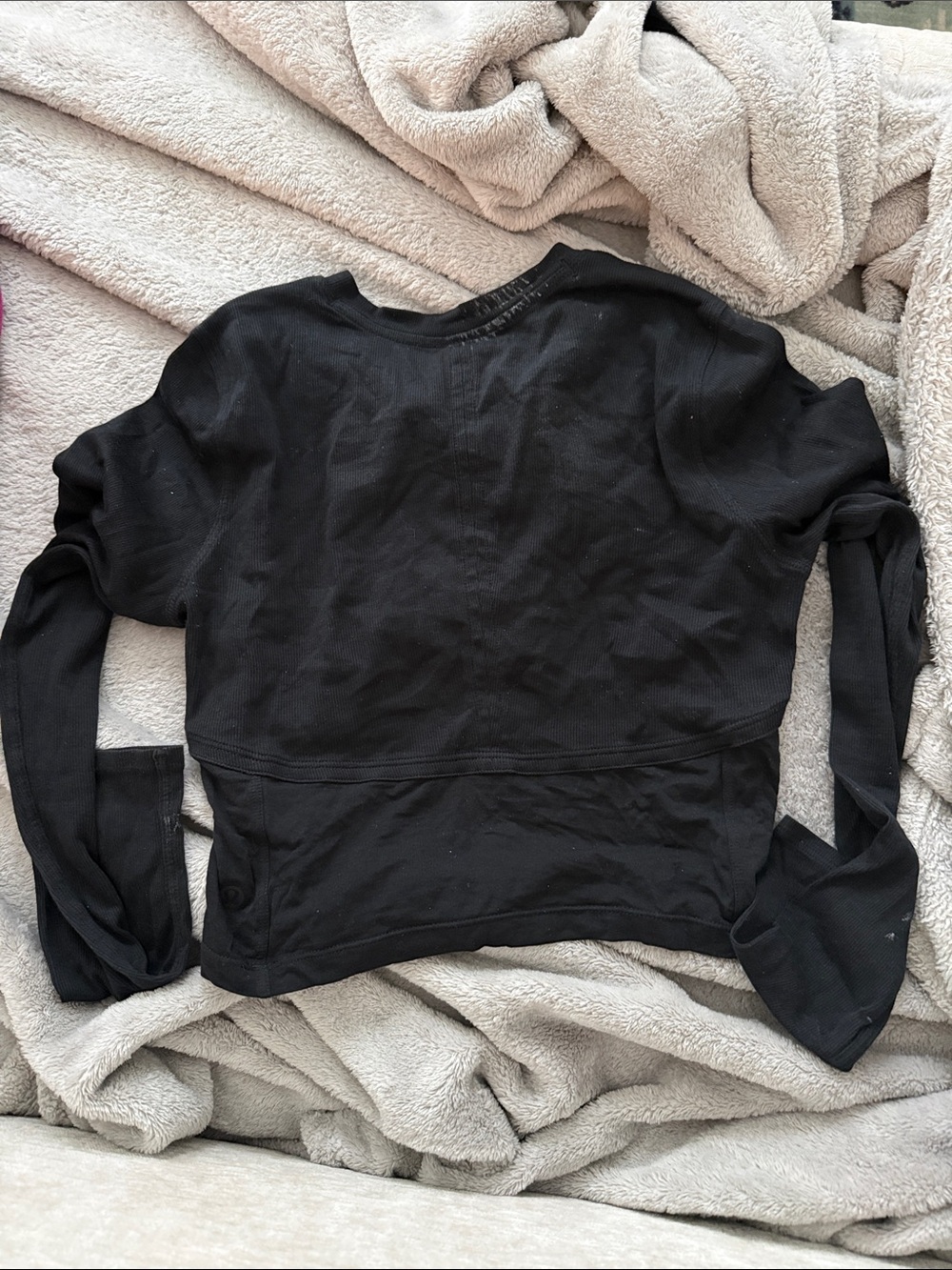 Lululemon long sleeve crop top